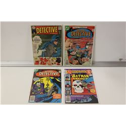 DETECTIVE COMICS SILVER/BRONZE AGE LOT