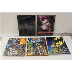 BATMAN OUT OF PRINT OVER SIZE SOFT COVER LOT: