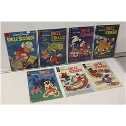 UNCLE SCROOGE SILVER AGE LOT (1950'S & '60'S).