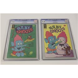 CGC BABY SNOOTS, HIGHEST GRADED LOT. BOTH COPIES