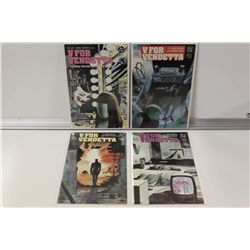 V FOR VENDETTA #1-10. HIGH GRADE COMPLETE SERIES,