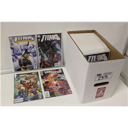 TEEN TITANS SHORT BOX OF MIXED TITLES FROM THE