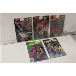 STAR TREK VINTAGE RUN OF 10 CLASSICS #41-43, 45 &