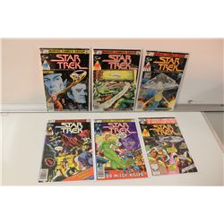 STAR TREK (MARVEL) COMPLETE BRONZE SET. #1-18