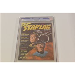 CGC STARLOG MAGAZINE *HIGHEST* STARLOG #1 CGC 9.4