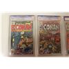 Image 2 : 3 CGC CONAN  #'S 62, 77, 81:  ALL 9.6 (NM+) #62