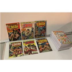 CONAN #51 (1975) -100 NEAR COMPLETE BRONZE RUN