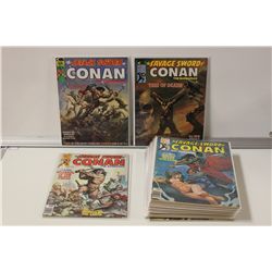 SAVAGE SWORD OF CONAN #1 (HIGH GRADE)+ RUN. 18