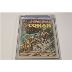 CGC SAVAGE TALES #5: 9.6 (NM+), OFF-WHITE TO