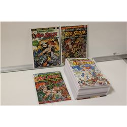 RED SONJA COMPLETE MARVEL SERIES LOT,  35