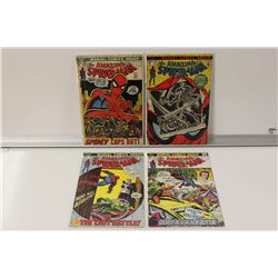 AMAZING SPIDER-MAN #112, 113, 115, 117 (1972-73)