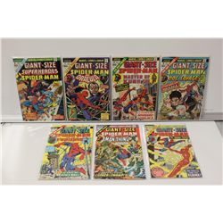SPIDER-MAN GIANT SIZE ENTIRE RUN #1-6 (1974-75)