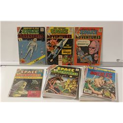 CHARLTON SCI-FI/FANTASY LOT,  31 ISSUES, 1960'S