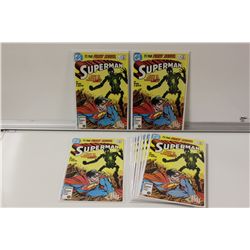 SUPERMAN #1 (1987) #1'S LOT. 12 HIGH GRADE