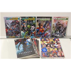 SUPERMAN TRADE PAPERBACK LOT.  11 DIFFERENT OUT