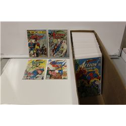 ACTION COMICS LONG RUN.  131 DIFFERENT ISSUES
