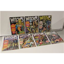 WITCHES' TALES 1972-75 RUN *RARE IN HIGH GRADE* 7