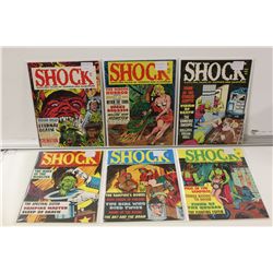 SHOCK 1969-71 RUN *RARE IN HIGH GRADE* 6 ISSUE