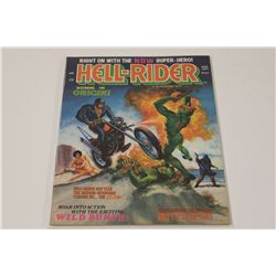 HELL RIDER #1 (1971) *RARE IN HIGH GRADE* ORIGIN &