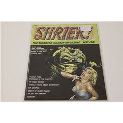 SHRIEK! #1 (1965) *RARE IN HIGH GRADE* FLAWLESS,