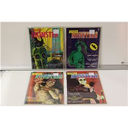 MODERN MONSTERS #1-4 (1966) COMPLETE SERIES, HARD