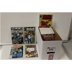 PUNISHER WAR JOURNAL (1988) NEAR COMPLETE SET, 64