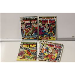 IRON MAN #60-69 (1973-74) SOLID MID GRADE 10