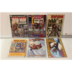 IRON MAN 6 DIFFERENT OUT OF PRINT & NEW TRADE
