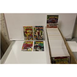 SPECTACULAR SPIDER-MAN NEAR COMPLETE 23 YEAR LONG