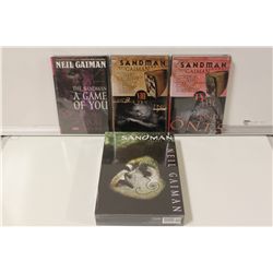 SANDMAN 4 HARD COVERS LOT VOLUMES 5, 8 & 9,