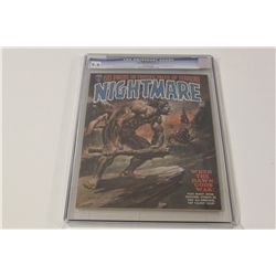 CGC NIGHTMARE #3 *HIGHEST* CGC 9.4 (NM) OFF-WHITE