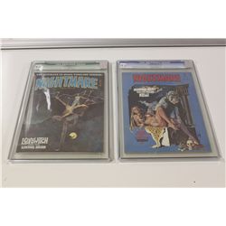 CGC NIGHTMARE #6 & 17, 2 HIGH GRADE COPIES #6 CGC