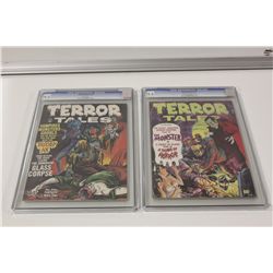 2 CGC TERROR TALES *BEST COPIES IN EXISTENCE*