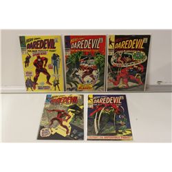 DAREDEVIL 1967 RUN. 5 ISSUES:#27-28,30,31.32.