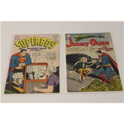SUPERBOY #53 & JIMMY OLSEN #17 (1956) 2 EARLY