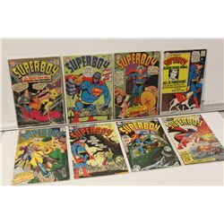 SUPERBOY 1966-70 SILVER AGE RUN. 8 ISSUES