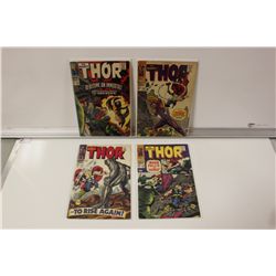 THOR 1967-68 RUN. 4 ISSUES: #136,140,149,151 -