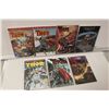 Image 1 : THOR 7 DIFFERENT TRADE PAPERBACKS.  OUT OF PRINT