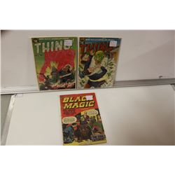 1950'S PRE-CODE HORROR LOT, 3 DIFFERENT TITLES.