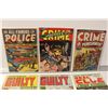 Image 2 : 1950'S PRE-CODE CRIME MIXED TITLES LOT.  6