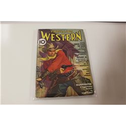 THRILLING WESTERN 1937 PULP *HIGH GRADE* THIS IS