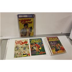 1950'S ROMANCE BIG LOT + CGC. 20 MIXED ROMANCE
