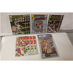 1 CGC & 10 MARVEL #1, 1979 REPRINT BOOKS.  HIGH