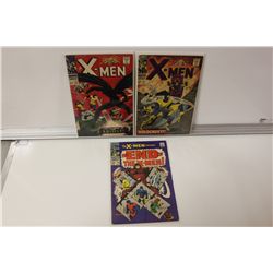 X-MEN 1966 -68 RUN - 3 ISSUES :#24, 26 & 46.