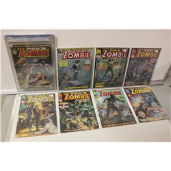 CGC TALES OF THE ZOMBIE & RUN. 7 ISSUES #1-4, 6,