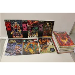 20 INDEPENDENT 1980'S GRAPHIC NOVELS.  INCLUDES 4