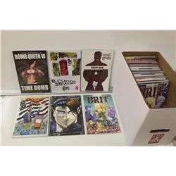 IMAGE COMICS TRADE PAPERBACK SHORT BOX, OUT OF