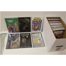 INDEPENDENT MIXED TRADE PAPERBACK SHORT BOX, OUT