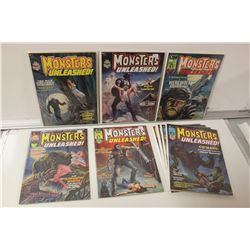MONSTERS UNLEASHED HAGH GRADE NEAR COMPLETE SET.