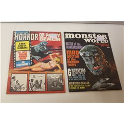 2  WARREN #1'S FROM 1964.  MONSTER WORLD #1 & THE